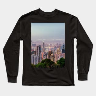 Hongkong sunset 2 Long Sleeve T-Shirt